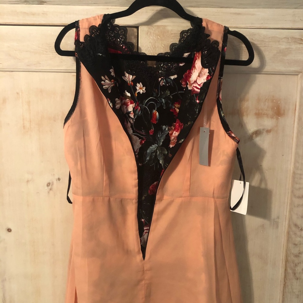 🌺🌼Chelsea28 Blk Foxie Floral Fit & Flare Mini Dress - Picture 12 of 14